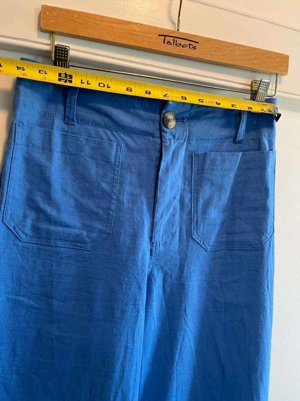 Anthropologie x Maeve Colette Linen Edition Full Length Size 28 NWT READ - Picture 5 of 12